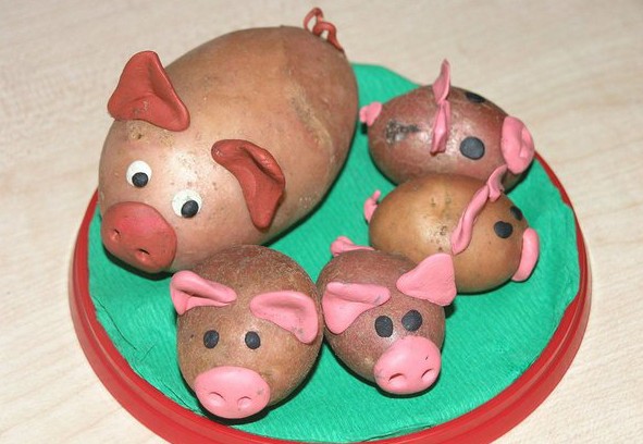 Поделки из овощей и фруктов - 80 фото-идей и 10 советов