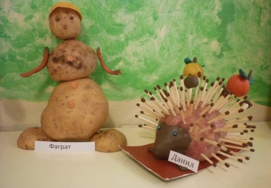 Поделки из овощей и фруктов - 80 фото-идей и 10 советов