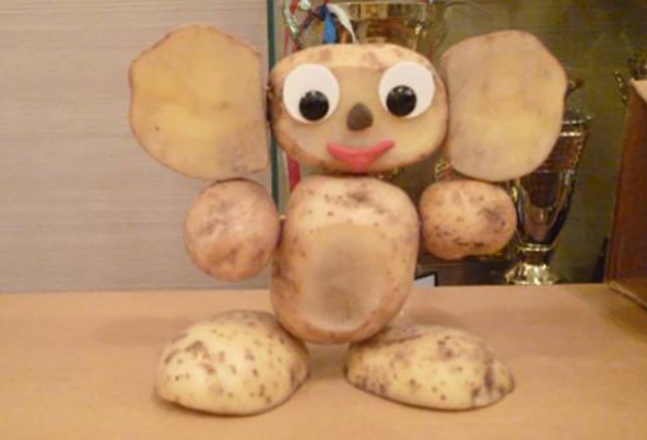 Поделки из овощей и фруктов - 80 фото-идей и 10 советов