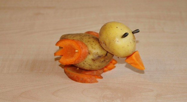 Поделки из овощей и фруктов - 80 фото-идей и 10 советов