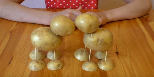 Поделки из овощей и фруктов - 80 фото-идей и 10 советов