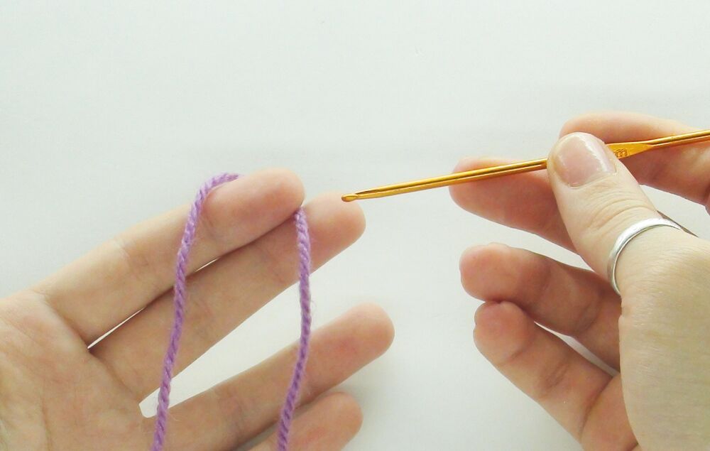 Процесс вязания 1