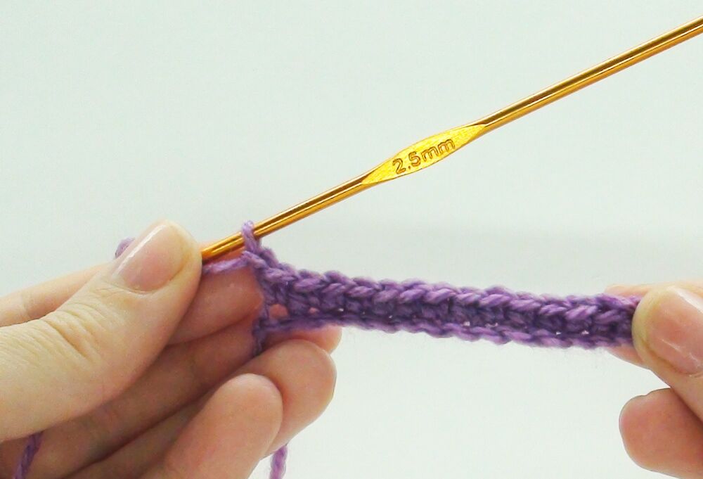 Столбик без накида 2