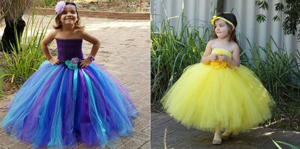 Юбка из фатина для девочки. Мастер класс своими руками как сшить и без шитья, фото