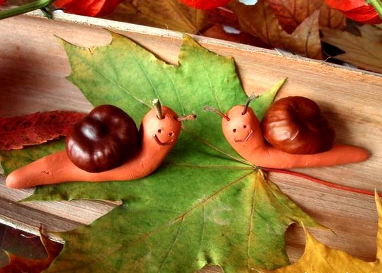 Осенние поделки из листьев своими руками (все новинки для детей детского сада и школы) этап 39