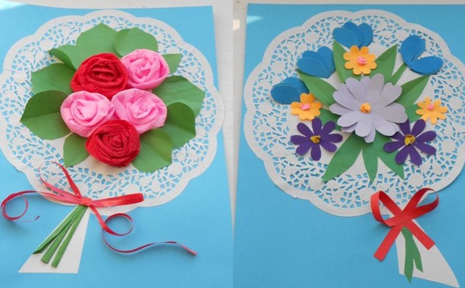 Открытка для мамы: как сделать на День матери и рождения своими руками, красивая и объемная из бумаги, на 8 марта
