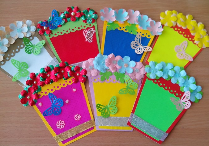 Открытка для мамы: как сделать на День матери и рождения своими руками, красивая и объемная из бумаги, на 8 марта