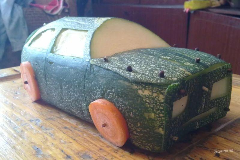 Поделки из овощей и фруктов - 80 фото-идей и 10 советов