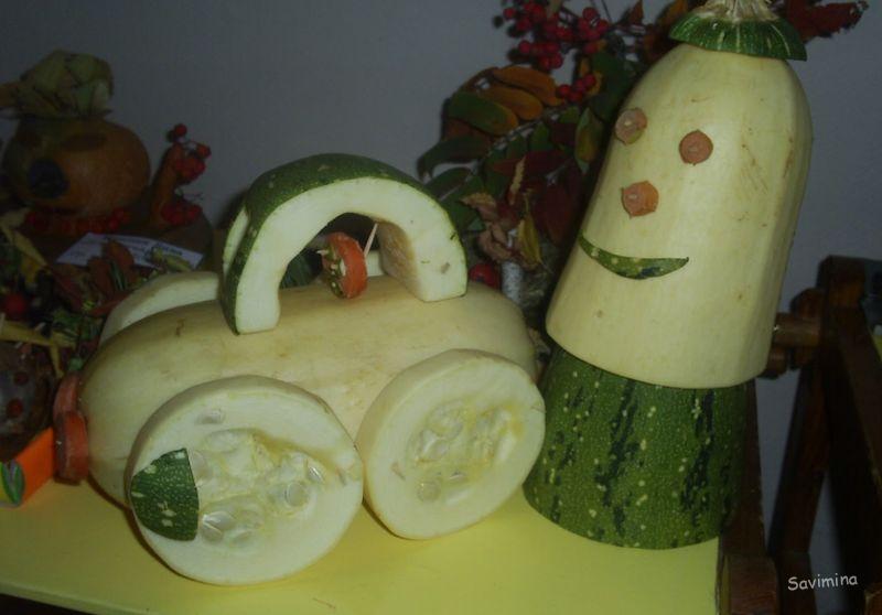 Поделки из овощей и фруктов - 80 фото-идей и 10 советов