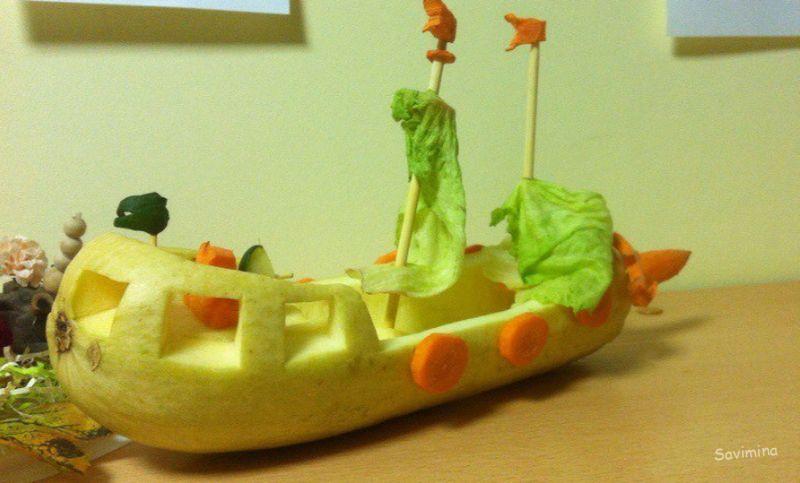 Поделки из овощей и фруктов - 80 фото-идей и 10 советов