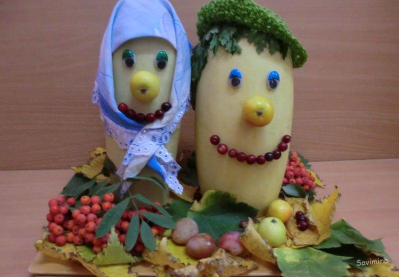 Поделки из овощей и фруктов - 80 фото-идей и 10 советов