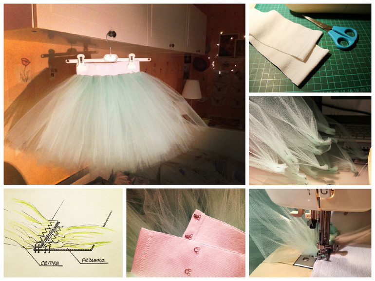 Юбка из фатина своими руками, мастер-класс на взрослого, для девушки, девочки