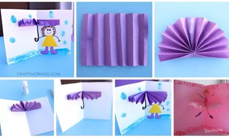 Открытка для мамы: как сделать на День матери и рождения своими руками, красивая и объемная из бумаги, на 8 марта