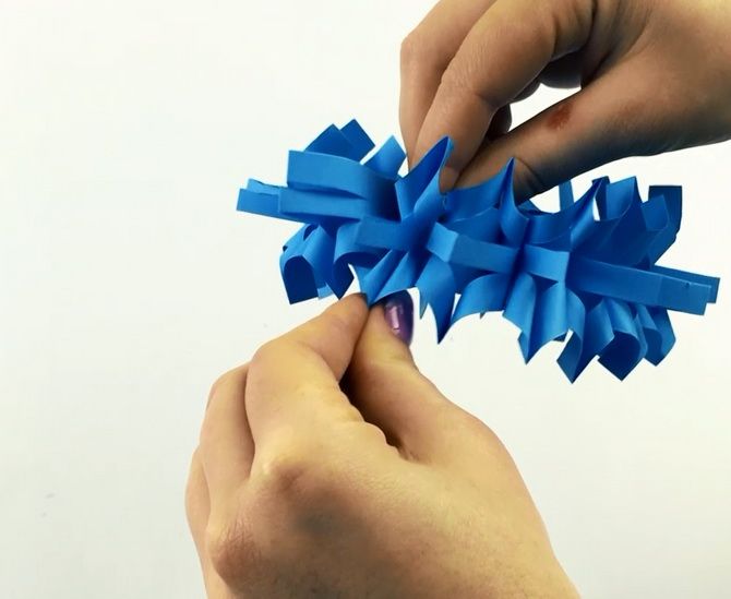 Вырезаем объемные снежинки: 5 лайфхаков 2021 года от Joy-pup 10