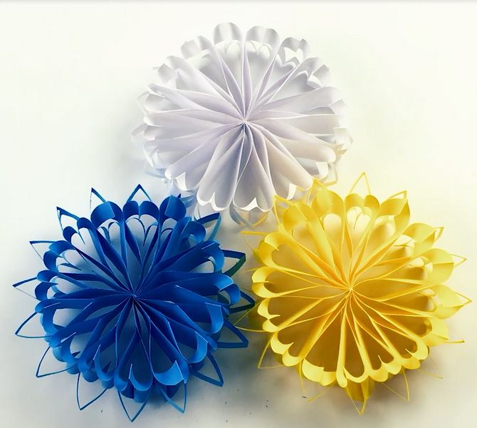 Вырезаем объемные снежинки: 5 лайфхаков 2021 года от Joy-pup 11