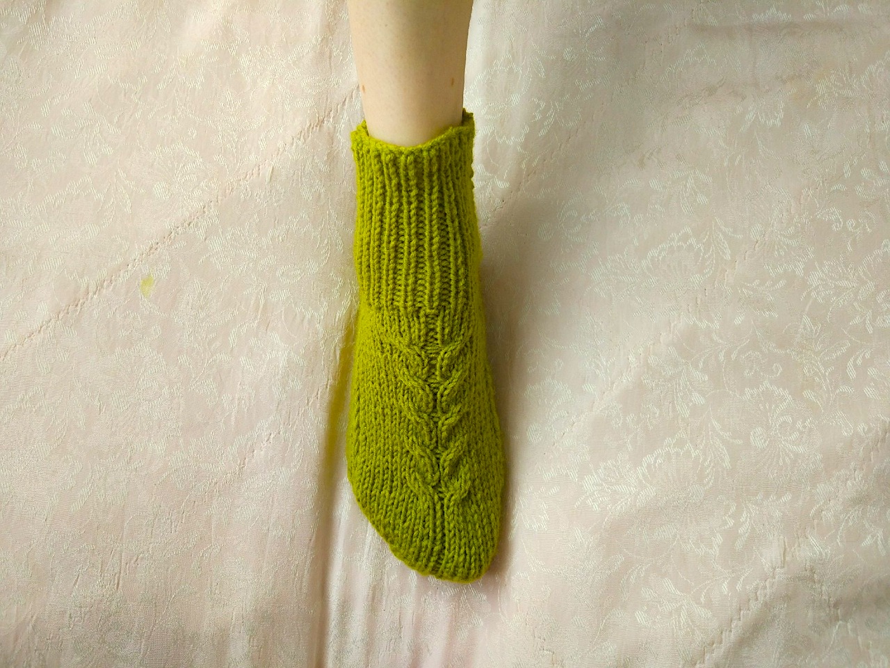 Мастер-класс по вязанию носков на двух спицах