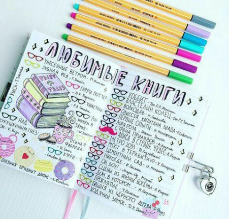 Личный дневник для девочек 12 лет