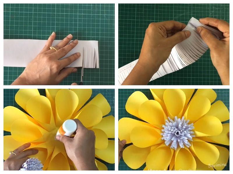 Цветы из бумаги своими руками - 70 фото и 6 мастер-классов, идеи и инструкции как сделать
