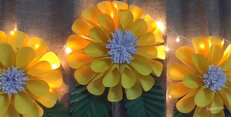 Цветы из бумаги своими руками - 70 фото и 6 мастер-классов, идеи и инструкции как сделать