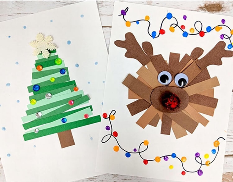 Открытки на Новый год своими руками: простые и оригинальные поделки в садик и школу Открытки на Новый год своими руками: простые и оригинальные поделки в садик и школу novogodnyaya otkrytka svoimi rukami 36