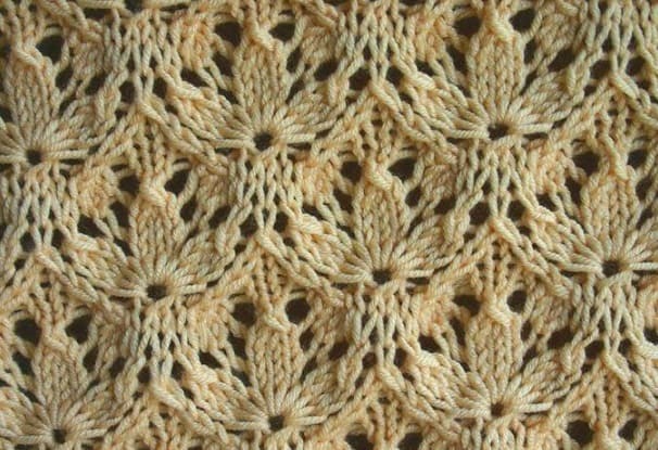 Ажурный узор Трилистник