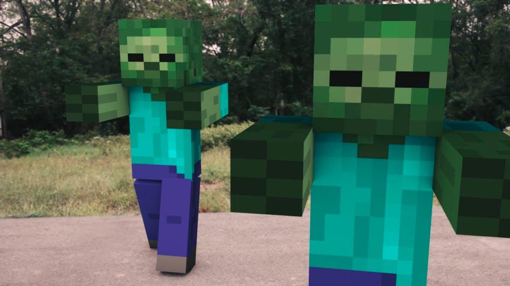 Зомби из Майнкрафт