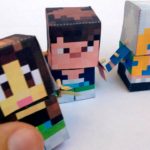 MineCraft для вырезания и склеивания