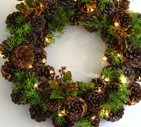 Как сделать венок своими руками на Новый год (15 пошаговых мастер-классов)