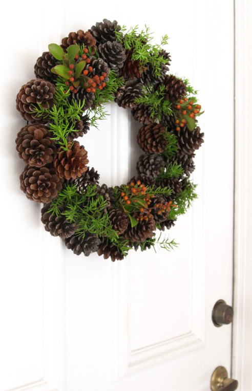 Как сделать венок своими руками на Новый год (15 пошаговых мастер-классов)