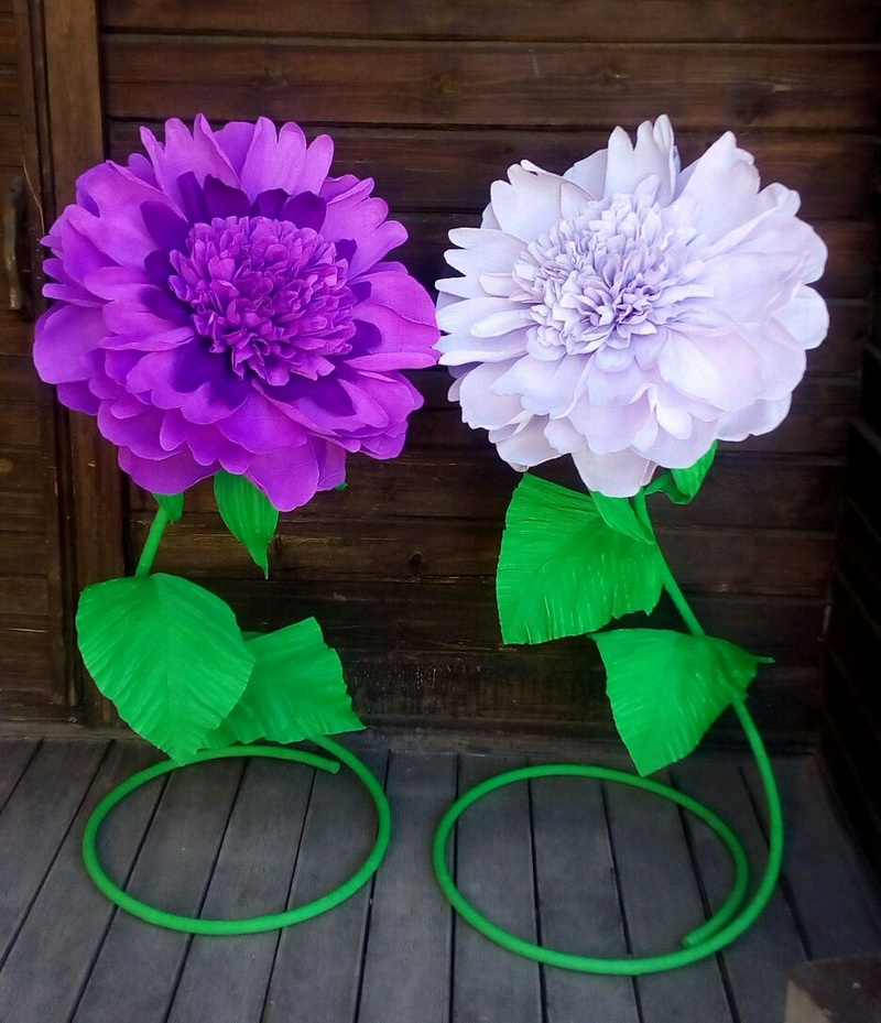 Цветы из бумаги своими руками - 70 фото и 6 мастер-классов, идеи и инструкции как сделать