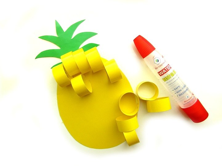 Аппликация фрукты (81 фото): шаблоны фруктов для создания детской поделки