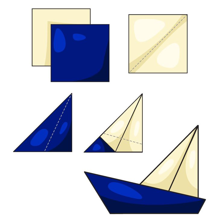 Как сделать кораблик из бумаги: пошаговая инструкция фото и видео