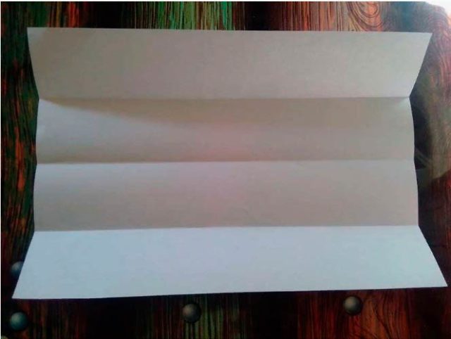 Сборка когтя из бумаги, схема