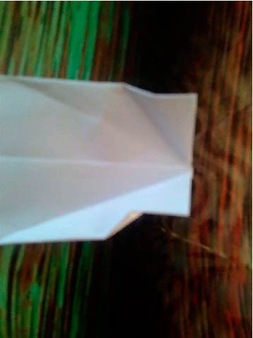 Сборка когтя из бумаги, схема