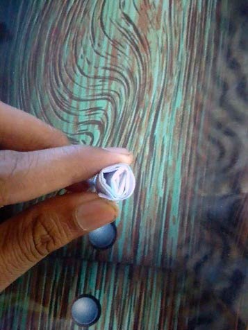 Сборка когтя из бумаги, схема