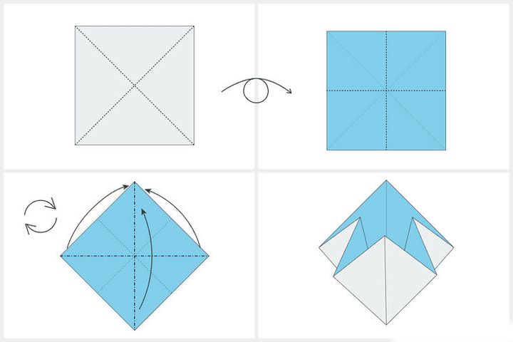 Мастер-класс по сборке хризантемы-оригами