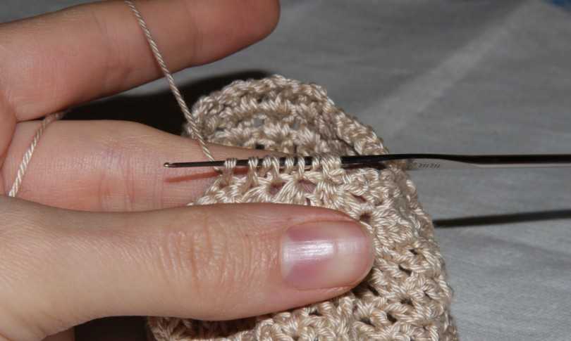 Пинетки крючком для новорожденных