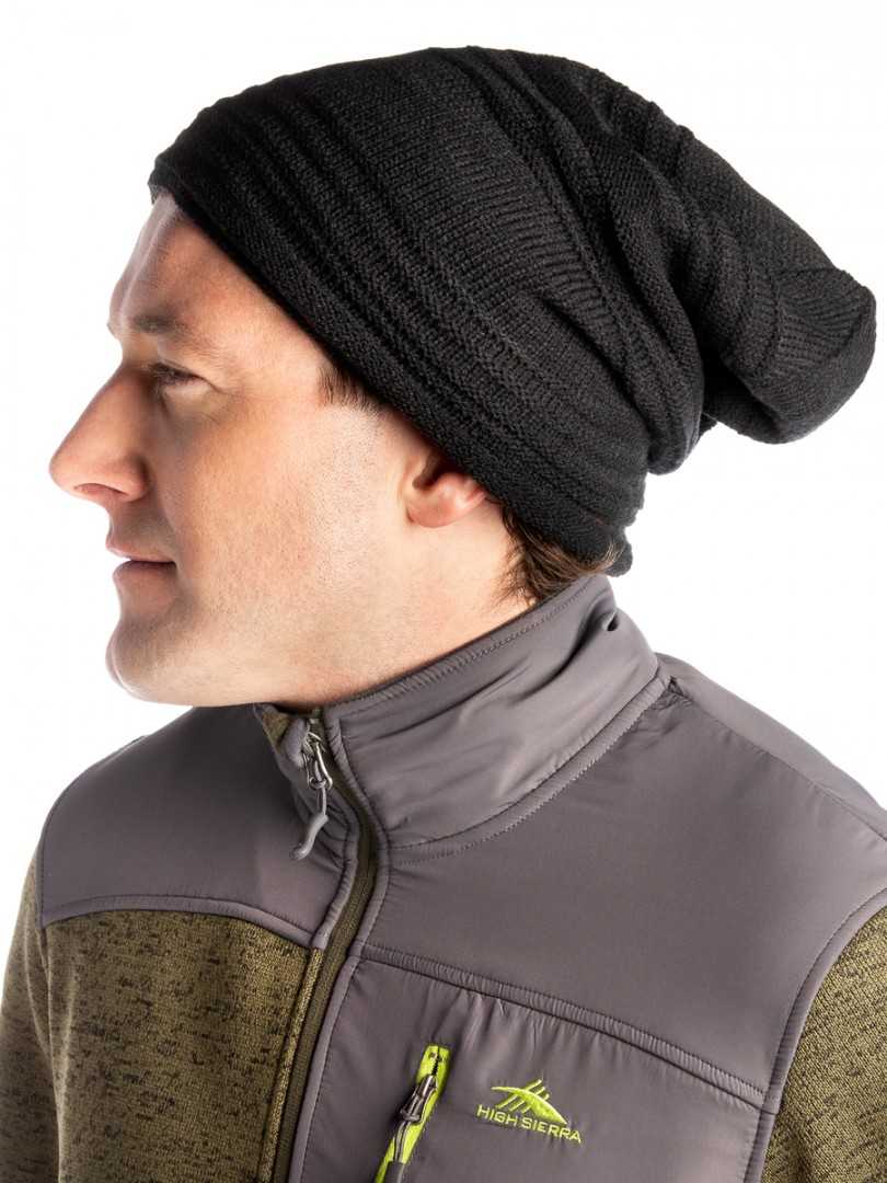 Мужская шапка спицами (110 фото): схемы с описанием и пошаговыми инструкциями