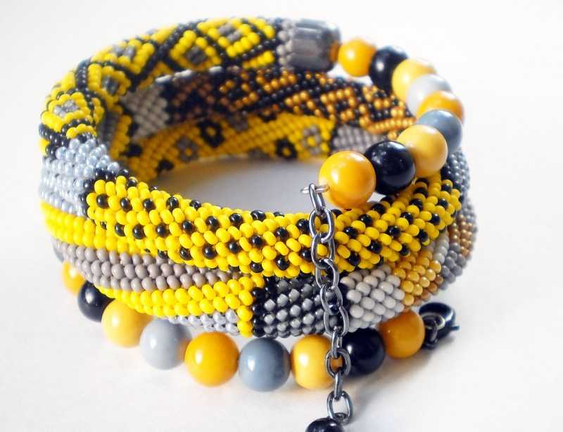 Браслеты из бисера - обзоры лучших вариантов самодельных браслетов из бисера