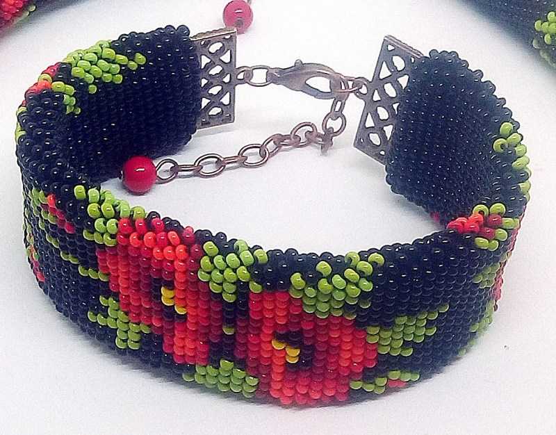 Браслеты из бисера - обзоры лучших вариантов самодельных браслетов из бисера