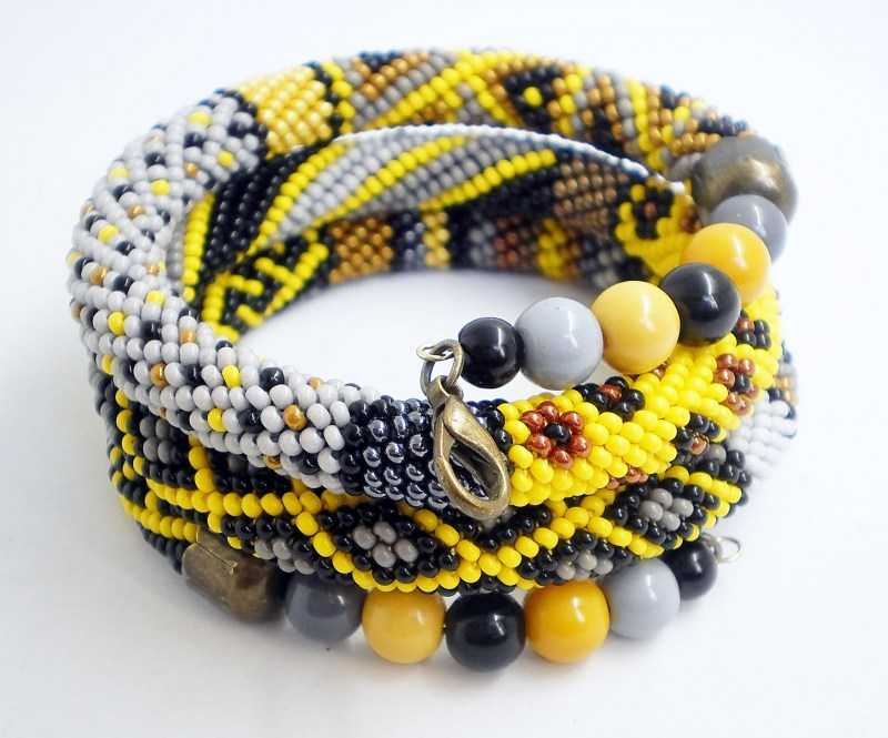 Браслеты из бисера - обзоры лучших вариантов самодельных браслетов из бисера