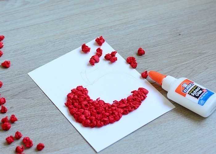 Аппликация из бумаги: шаблоны и схемы для самых маленьких