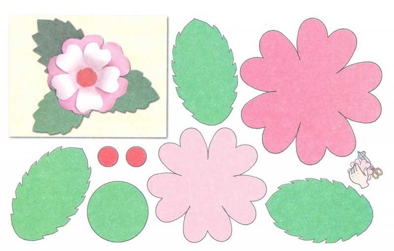 Аппликация из бумаги: шаблоны и схемы для самых маленьких