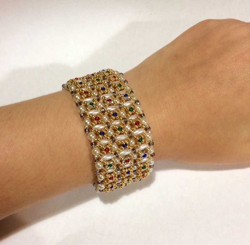 Браслеты из бисера - обзоры лучших вариантов самодельных браслетов из бисера