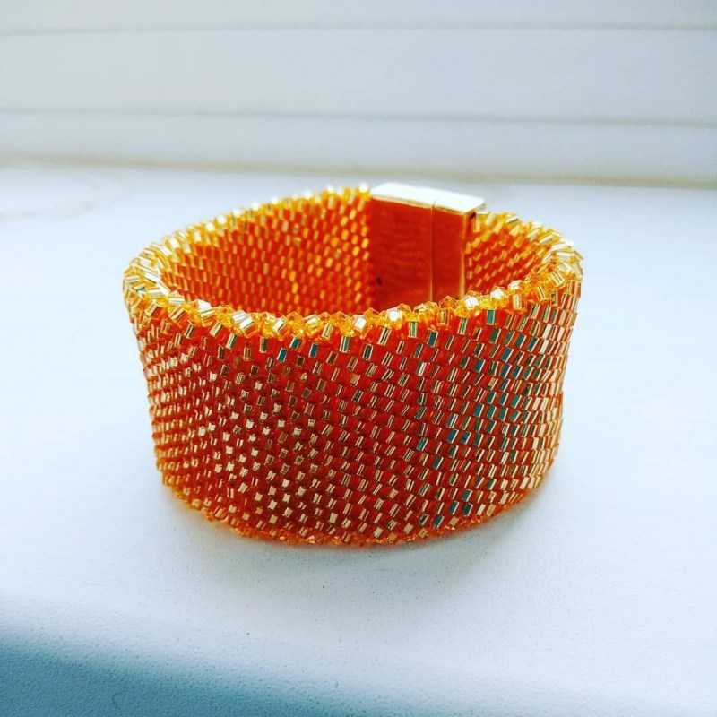 Браслеты из бисера - обзоры лучших вариантов самодельных браслетов из бисера