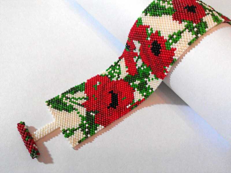 Браслеты из бисера - обзоры лучших вариантов самодельных браслетов из бисера