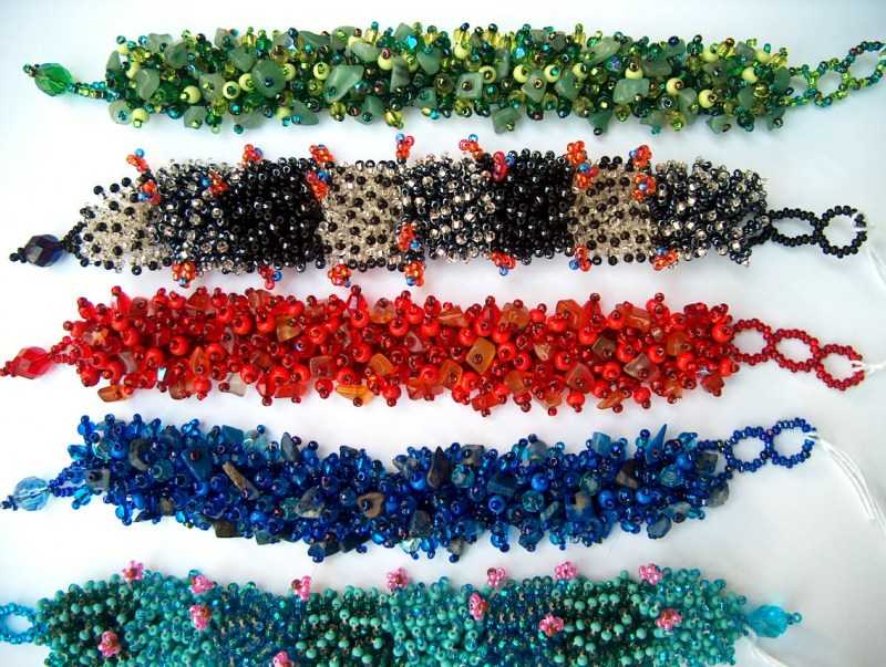 Браслеты из бисера - обзоры лучших вариантов самодельных браслетов из бисера