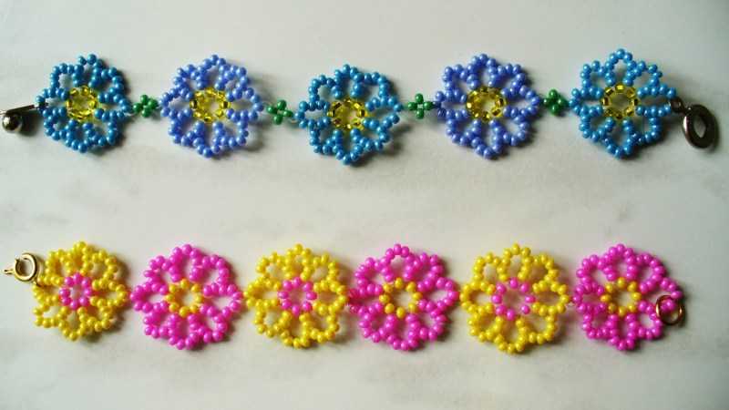 Браслеты из бисера - обзоры лучших вариантов самодельных браслетов из бисера