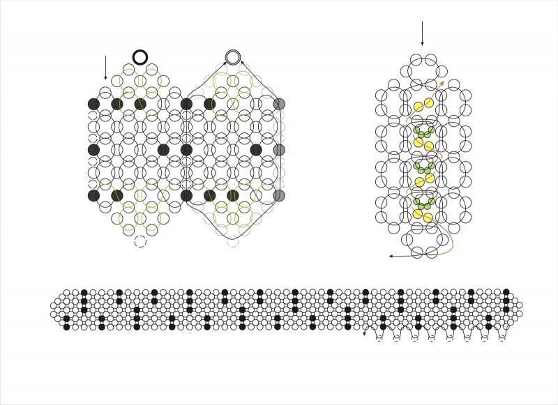 Браслеты из бисера - обзоры лучших вариантов самодельных браслетов из бисера
