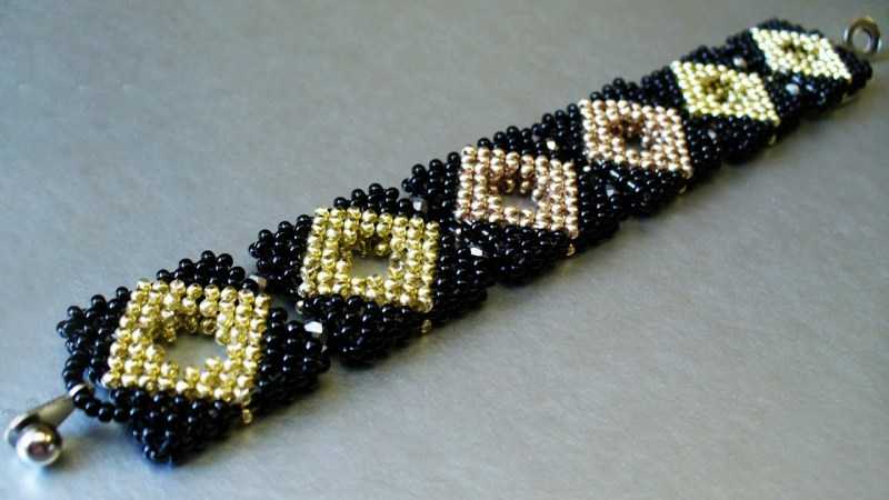 Браслеты из бисера - обзоры лучших вариантов самодельных браслетов из бисера